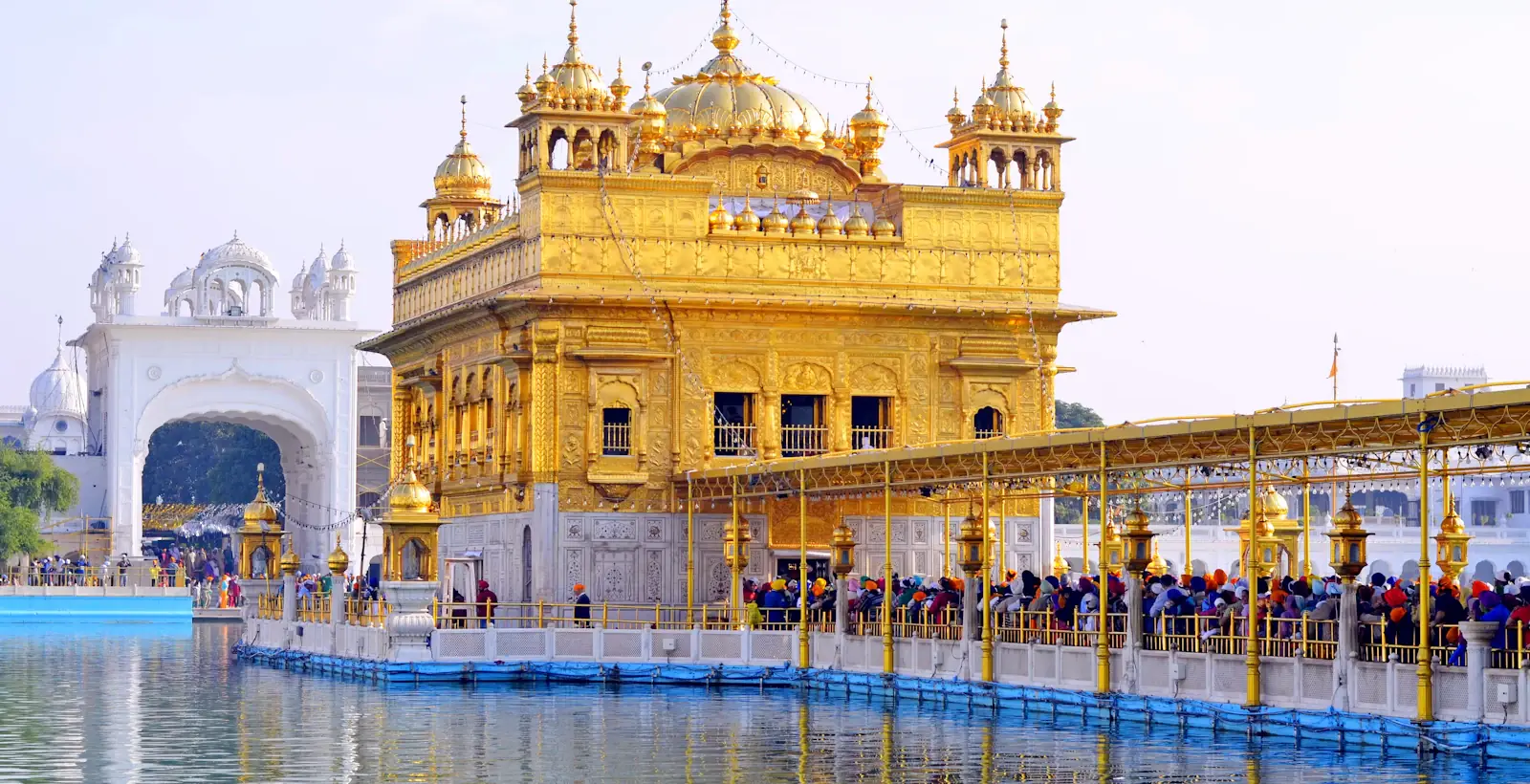 The Golden Temple in Amritsar