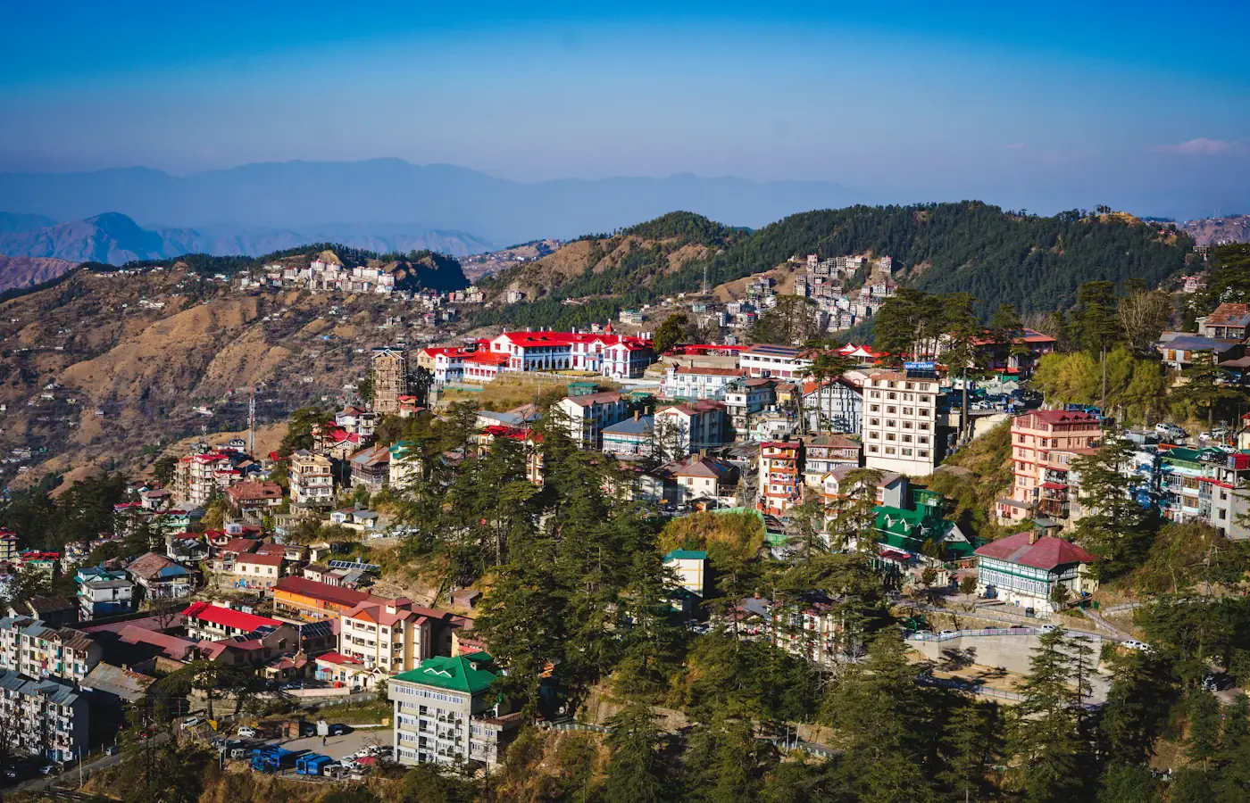 Shimla in the hills