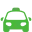 Green car icon